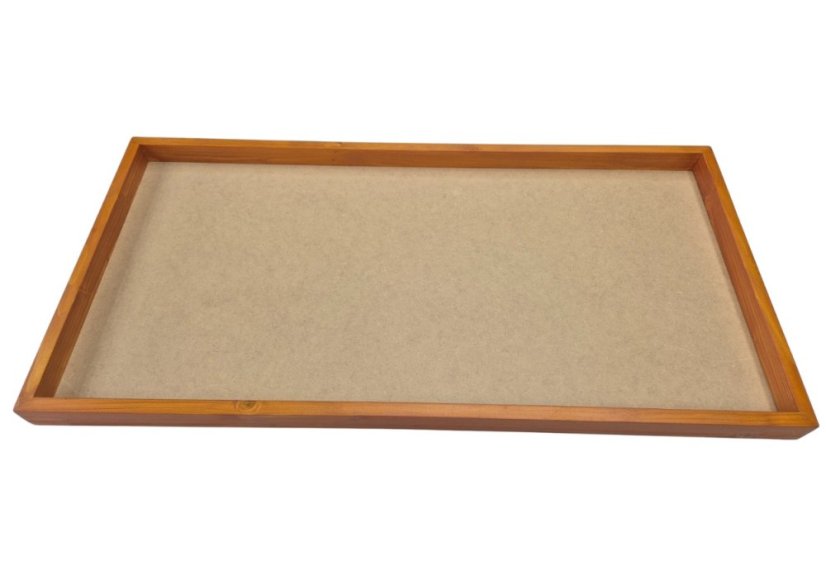 Rám na mechový obraz - 80x40cm - Dub - Výška 4cm