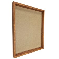 Keret moha képhez - 40x50cm - Tölgyfa - Magasság: 4 cm