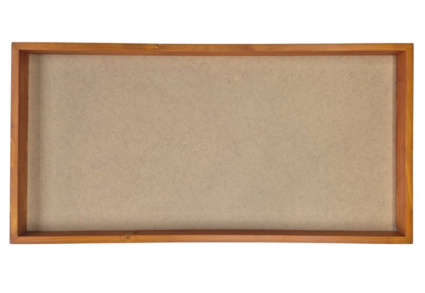 Rám na mechový obraz - 80x40cm - Dub - Výška 4cm