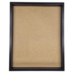 Bilderrahmen aus Moos - 40x50cm - Ebenholz (Schwarz) - Höhe 4 cm-KOPIE