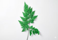 Stabilizirana praprot Leather - Jabolčno zelena