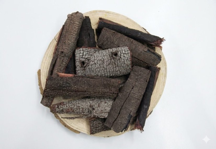 Dřevěná kůra z akácie - Přírodní