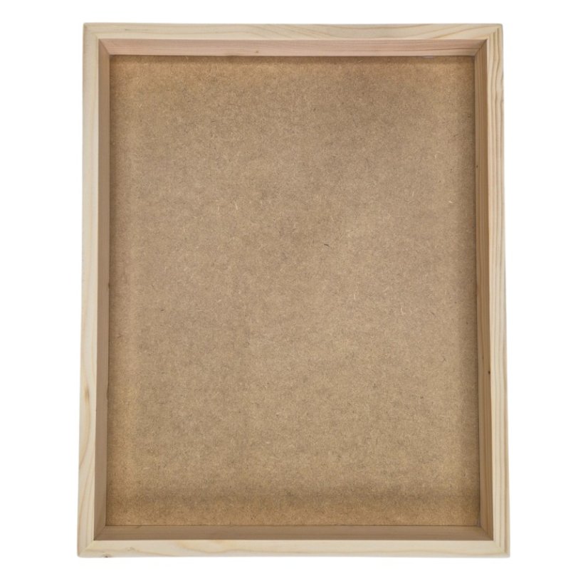 Rám na machový obraz - 40x50cm - odtieň Smrek - Výška 4cm