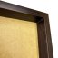Okvir za slike iz mahu - 80x40cm - Temni palisander - Višina: 4 cm