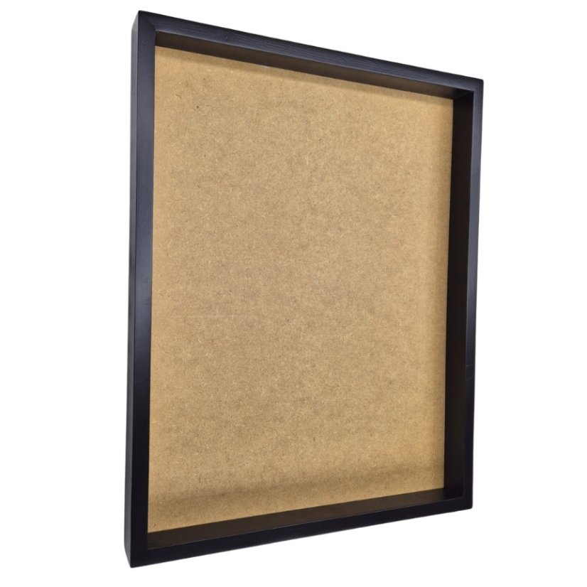 Rám na machový obraz - 40x50cm - Eben (Čierna) - Výška 4cm
