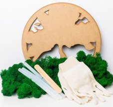 DIY készlet mohafa készítéséhez - 30 cm