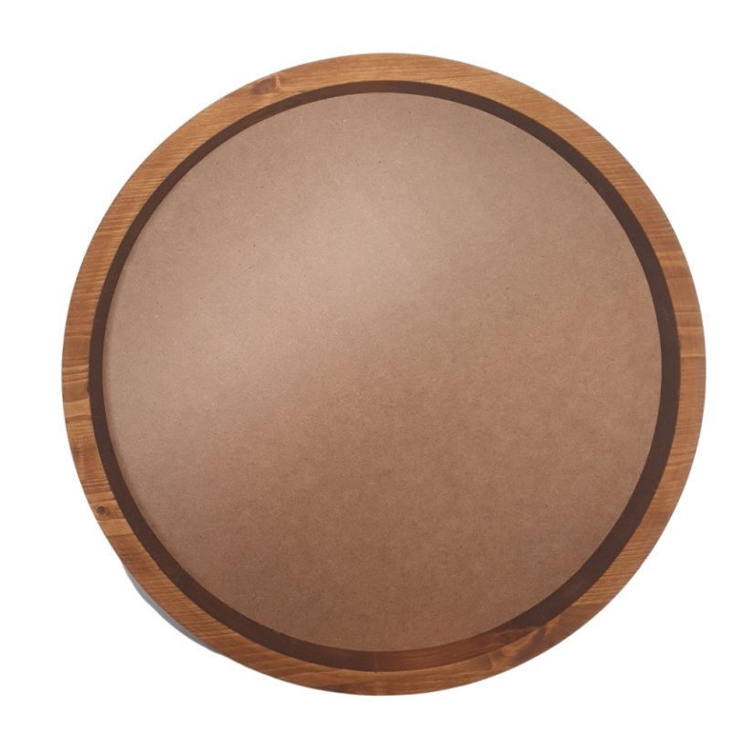 Kerek moha képkeret - Többféle méretben - Tölgy - Átmérő: 30cm