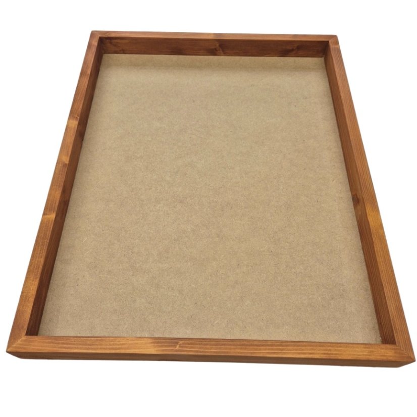 Okvir za sliko iz mahu - 40x50cm - Hrast - Višina: 4 cm