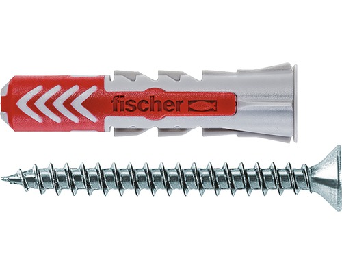 2x Dübel + 2x Schraube