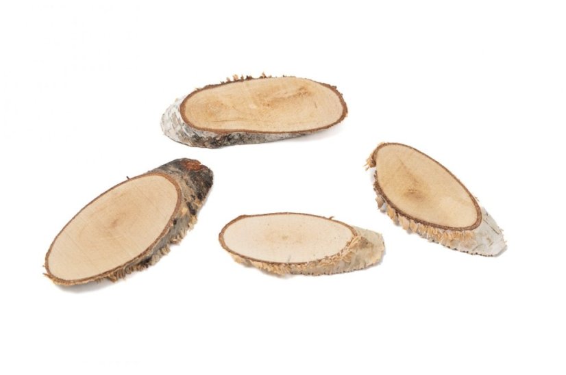 Grandi dischi di legno