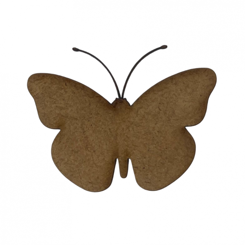 Animaletto in legno per quadri di muschio - Variante animaletto: Farfalla