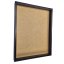 Rám na machový obraz - 40x50cm - Eben (Čierna) - Výška 4cm