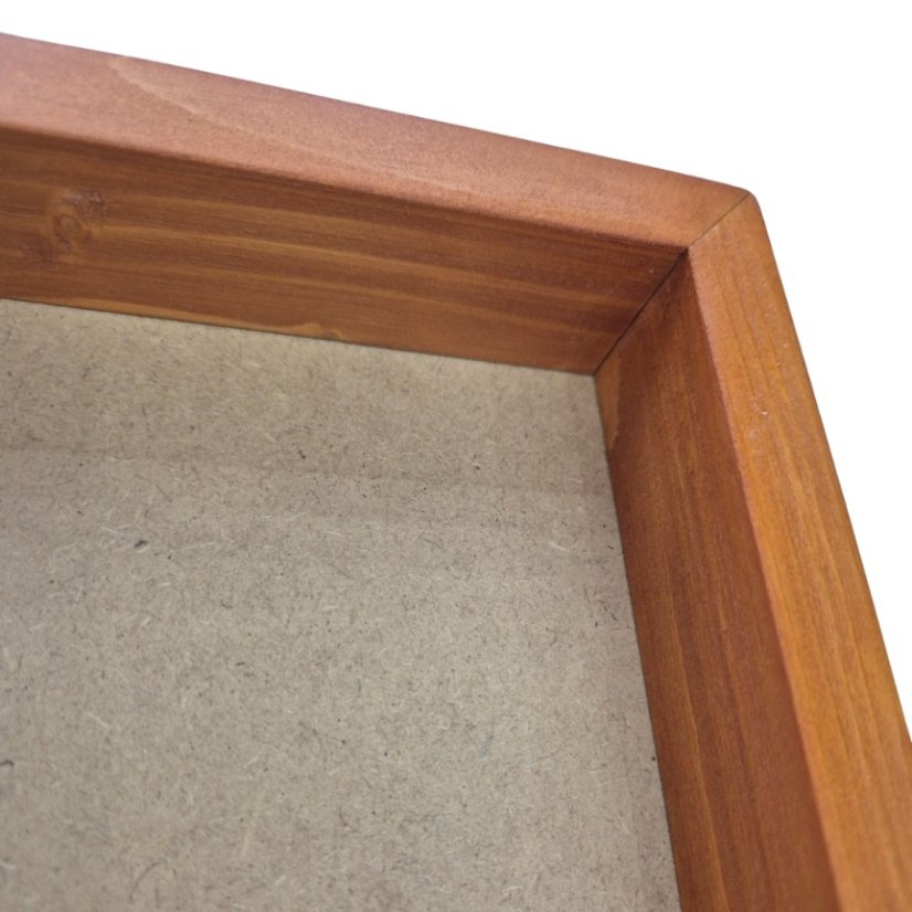 Rám na mechový obraz - 80x40cm - Dub - Výška 4cm