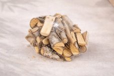 Birkenholzscheite – Natur (1 kg)