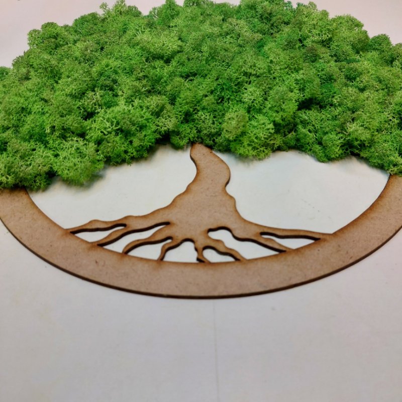 Drevo življenja - svetlo zelena - Premer: 40cm