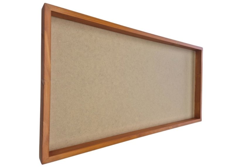 Rám na mechový obraz - 80x40cm - Dub - Výška 4cm