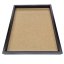 Cornice per il quadro di muschio - 40x50cm - Ebano (Nero) - Altezza: 4 cm