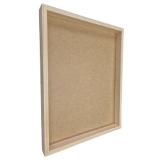 Keret moha képhez - 40x50cm - Lucfenyő árnyalat - Magasság: 4 cm