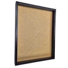 Moha képkeret - 40x50cm - Ébenfa (Fekete) - Magasság: 4 cm